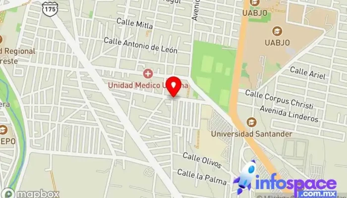 mapa de SOLVERE Consultoría Jurídica Servicios legales en oaxaca de juarez