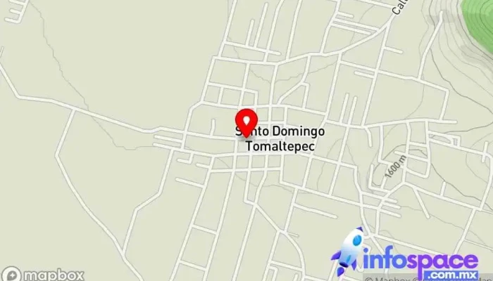mapa de Sra Tere Proveedor de servicios de Internet en Santo Domingo Tomaltepec