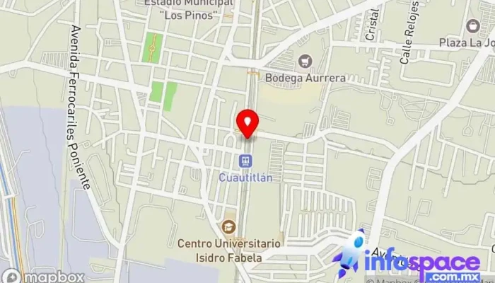 mapa de Suburbano: Estación Cuautitlán  en Cuautitlán