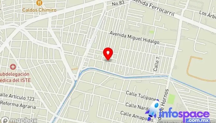 mapa de SYMS Redes y Computo Tienda de accesorios informáticos en Santa Lucía del Camino