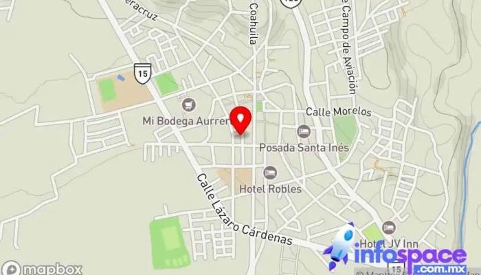 mapa de Systems Codebar Oficinas de empresa, Tienda de accesorios informáticos, Papelería en Putla Villa de Guerrero