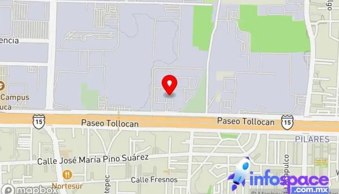 mapa de TAD Toluca PEMEX Logística Servicio de logística en Santa Ana Tlapaltitlán