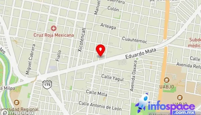 mapa de TALHUM CONSULTORES Asesor en Oaxaca de Juárez