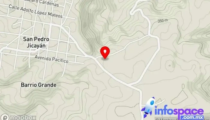 mapa de Taller de Mantenimiento de Computadoras Escuela en San Pedro Jicayán