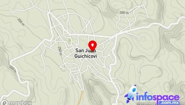 mapa de Taquilla Navani San Juan Guichicovi Agencia de viajes en San Juan Guichicovi