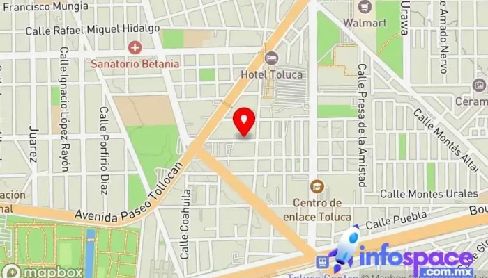mapa de Taxias Y Radio Taxis Guadalupanos Servicio de taxis en Toluca de Lerdo