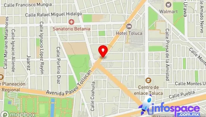 mapa de Taxis colectivos para CDMX Servicio de transporte en Toluca de Lerdo