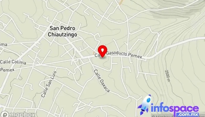 mapa de TBC NÚM 458, San Pedro Chiautzingo, Tepetlaoxtoc Educación mixta en San Pedro Chiautzingo