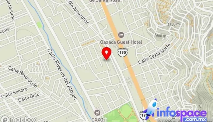 mapa de TeamSide Consulting Consultora informática en Oaxaca de Juárez