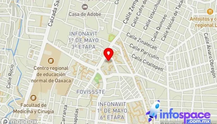 mapa de Tecnología EXP3RIENC3 Tienda de accesorios informáticos, Servicio de reparación de ordenadores, Tienda de ordenadores de segunda mano en Oaxaca de Juárez