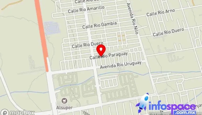 mapa de Tecnologías ICSI - Soluciones en informática y Telecomunicaciones. Tienda de informática, Consultora informática, Servicio de reparación de ordenadores en Chihuahua