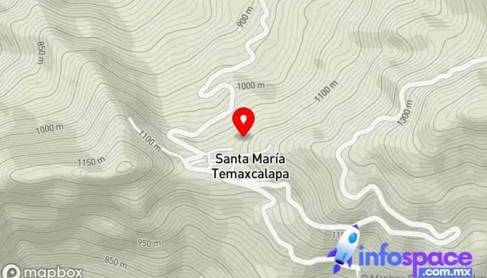 mapa de Temaxcalapa Comida a domicilio en Santa María Temaxcalapa