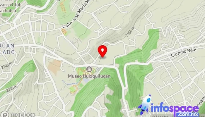 mapa de Temazcal Iquiza Tonatiuh  en Huixquilucan de Degollado