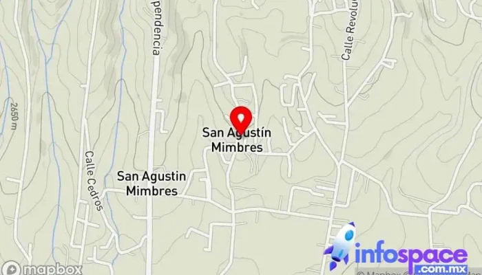 mapa de Templo de San Agustin Mimbres Iglesia católica en San Agustín Mimbres