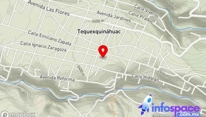 mapa de Tequexquináhuac  en Tequexquináhuac