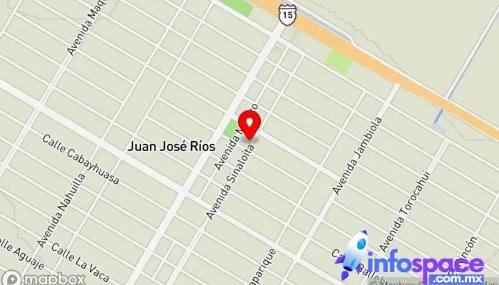 mapa de Tera Soft Servicio de reparación de ordenadores, Soporte y servicios informáticos en Juan José Ríos, Guasave