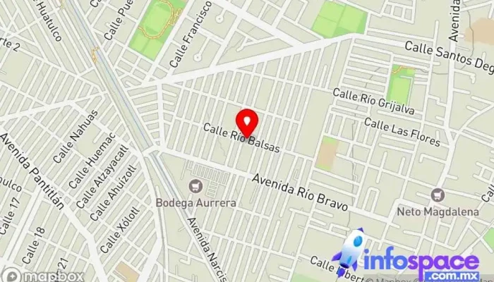 mapa de Terminal 11:11 Cervecería Bar en La Magdalena Atlicpac