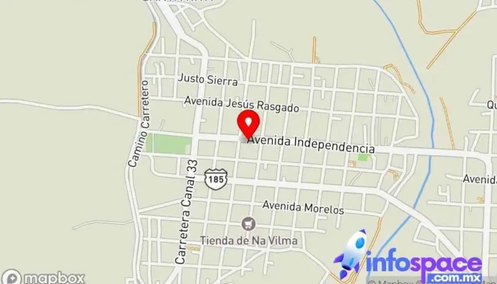 mapa de Terminal ADO Ixtaltepec Oficinas de empresa en Asunción Ixtaltepec