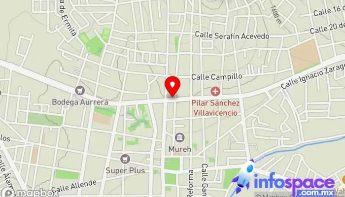 mapa de Terminal ADO Estación de autobuses en Heroica Cdad. de Huajuapan de León