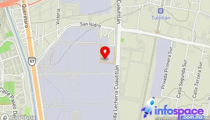 mapa de Terminal AEV0001FOD9  en Cuautitlán Izcalli