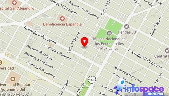mapa de Terminal Altiplanos En Puebla Servicio de transporte en Heroica Puebla de Zaragoza