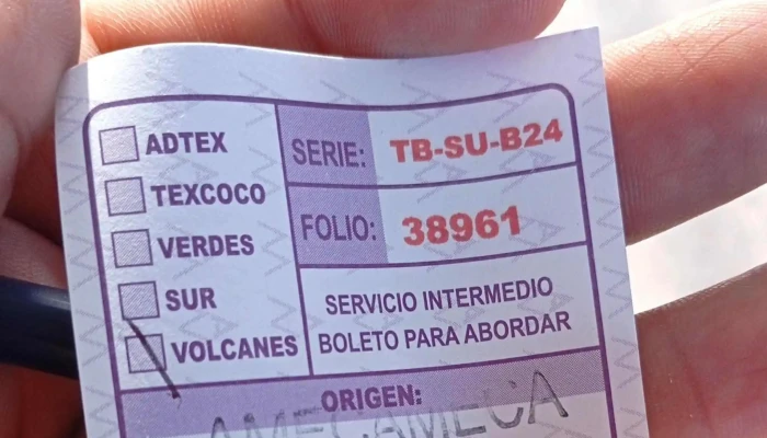 Terminal Amecameca -  Como Llegar - Amecameca de Juárez
