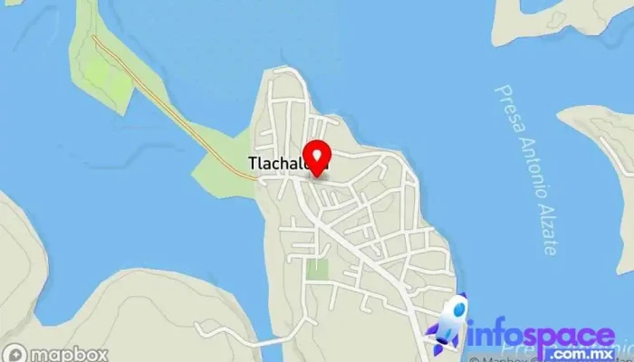 mapa de Terminal autobuses Tlachaloya Aparcamiento en Tlachaloya