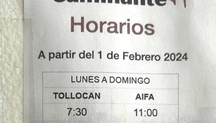 Terminal Caminante Toluca Autobus Descuentos - Santa Ana Tlapaltitlán
