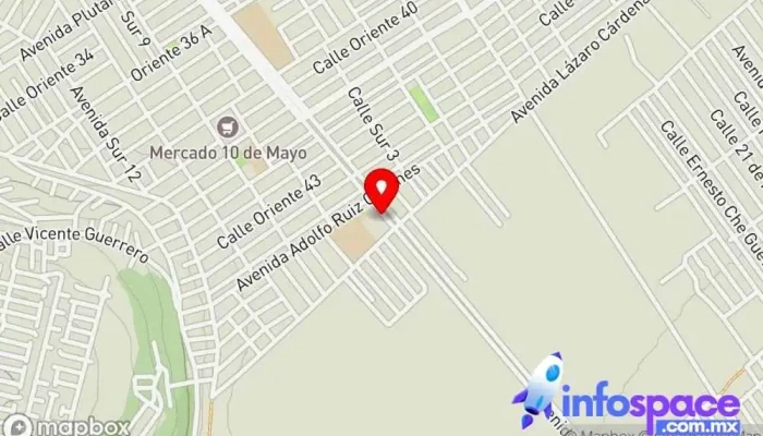 mapa de Terminal Camiones SMA Guadalupana Oficinas de empresa en Valle de Chalco Solidaridad