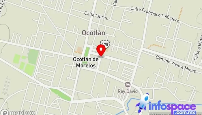 mapa de Terminal camionetas Ejutla Servicio de transporte en Ocotlán de Morelos
