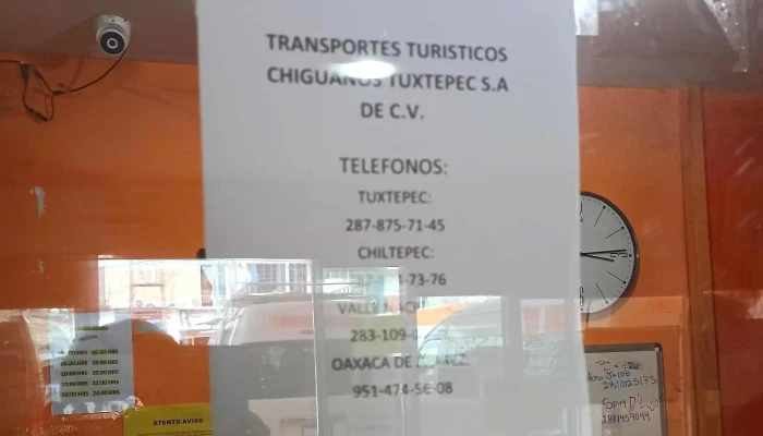 Terminal Chihuanos - San Juan Bautista Tuxtepec
