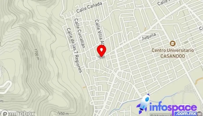 mapa de Terminal Choferes del Sur (Ampliación Guelaguetza, Col. Guelaguetza) Aparcamiento en Santa María Atzompa