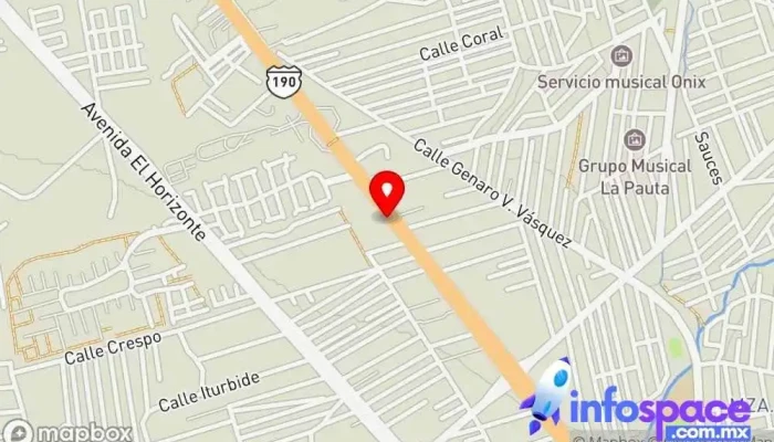 mapa de Terminal Citybus Viguera Bus stop en Oaxaca de Juárez