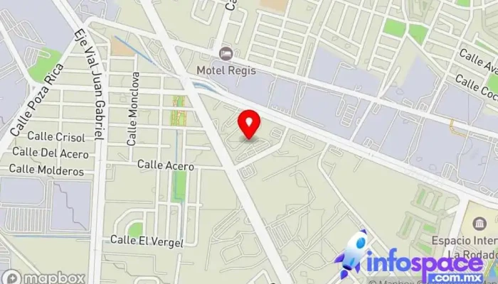 mapa de Terminal Ciudad Juárez CHIH Estación de autobuses en Juárez