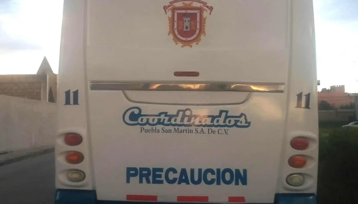 Terminal Coordinados -  Como Llegar - San Martín Texmelucan de Labastida