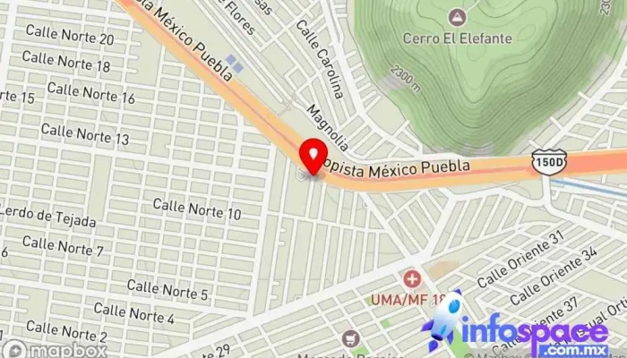 mapa de Terminal De Autobuses Amao Servicio de transporte en Valle de Chalco Solidaridad