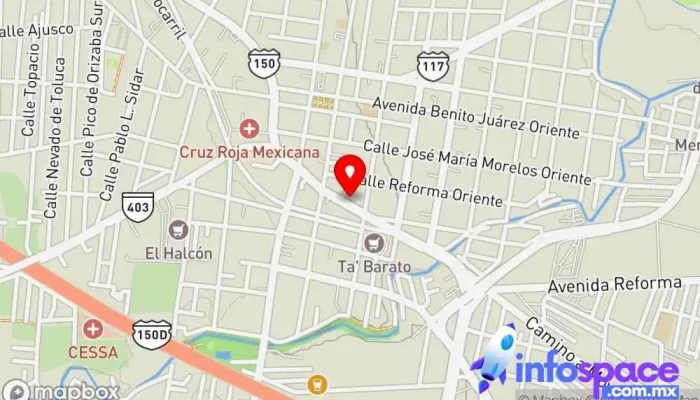 mapa de Terminal De Autobuses 