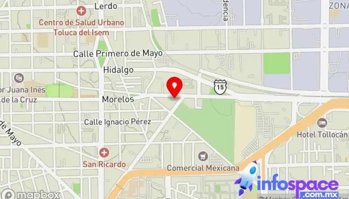 mapa de Terminal de Autobuses 