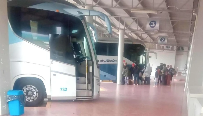 Terminal De Autobuses De Ciudad Hidalgo -  Numero - Cdad. Hidalgo