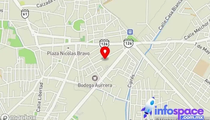mapa de Terminal de Autobuses de Maravatío Estación de autobuses en Maravatío de Ocampo