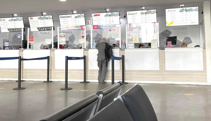 Terminal De Autobuses Del Aeropuerto Internacional De La Ciudad De Mexico T2 Como Llegar - Venustiano Carranza, Ciudad de México