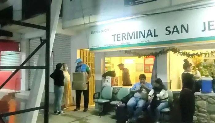 Terminal De Autobuses Estrella De Oro -  Videos - San Jerónimo de Juárez