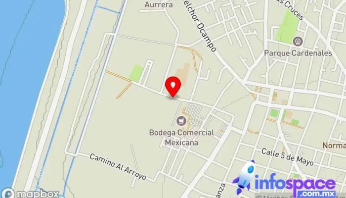 mapa de TERMINAL DE AUTOBUSES EXPRESSO Empresa de autobuses en Zumpango de Ocampo