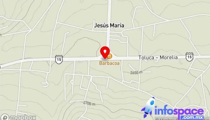 mapa de Terminal De Autobuses  en Jesús María