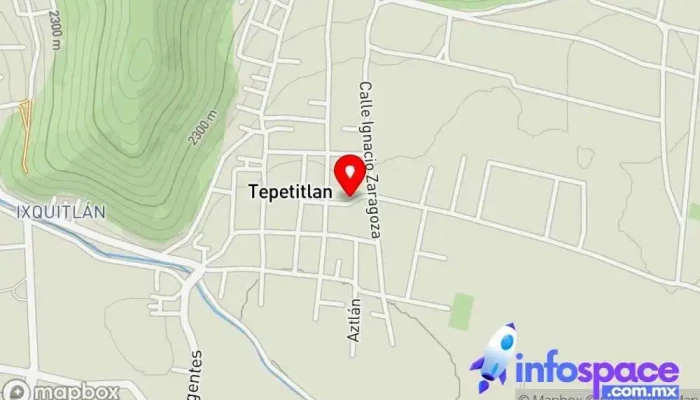 mapa de Terminal De Autobuses México- Tepetitlán Iglesia en Tepetitlán