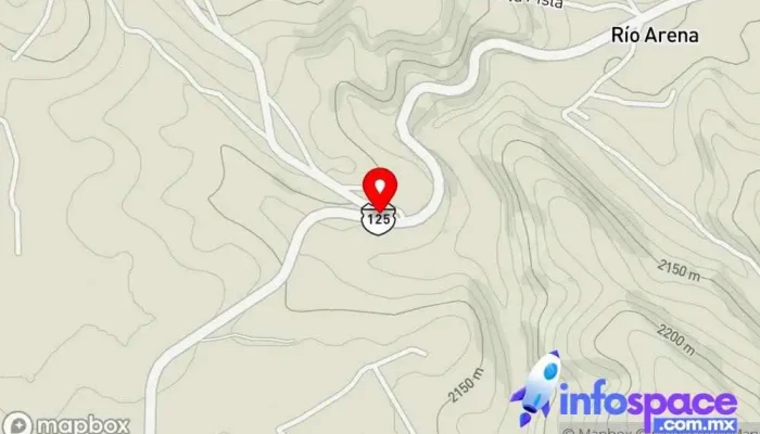 mapa de Terminal de autobuses SUR OCC Empresa de autobuses en San Pedro Mártir Yucuxaco