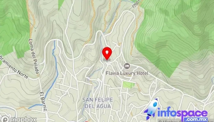 mapa de Terminal de Camiones San Felipe Parada para camiones en Oaxaca de Juárez