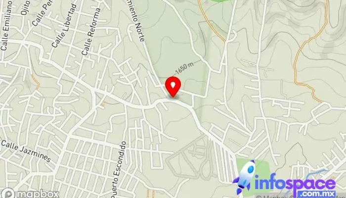 mapa de Terminal de camiones TUSUG Panteón Jardín Servicio de transporte en Oaxaca de Juárez