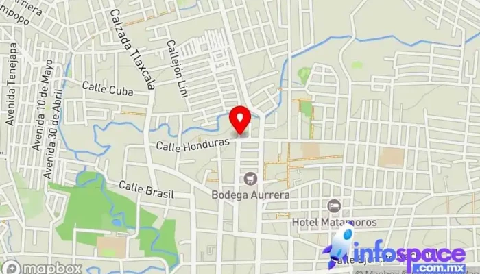 mapa de Terminal de San Juan cancuc, cooperativa San Lorenzo Servicio de transporte en San Cristóbal de las Casas