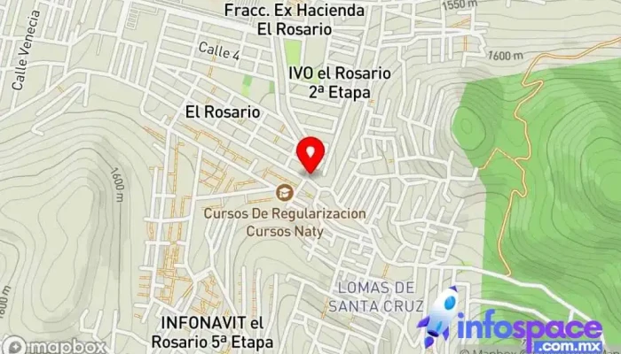 mapa de Terminal Del IVO Parada para camiones en El Rosario